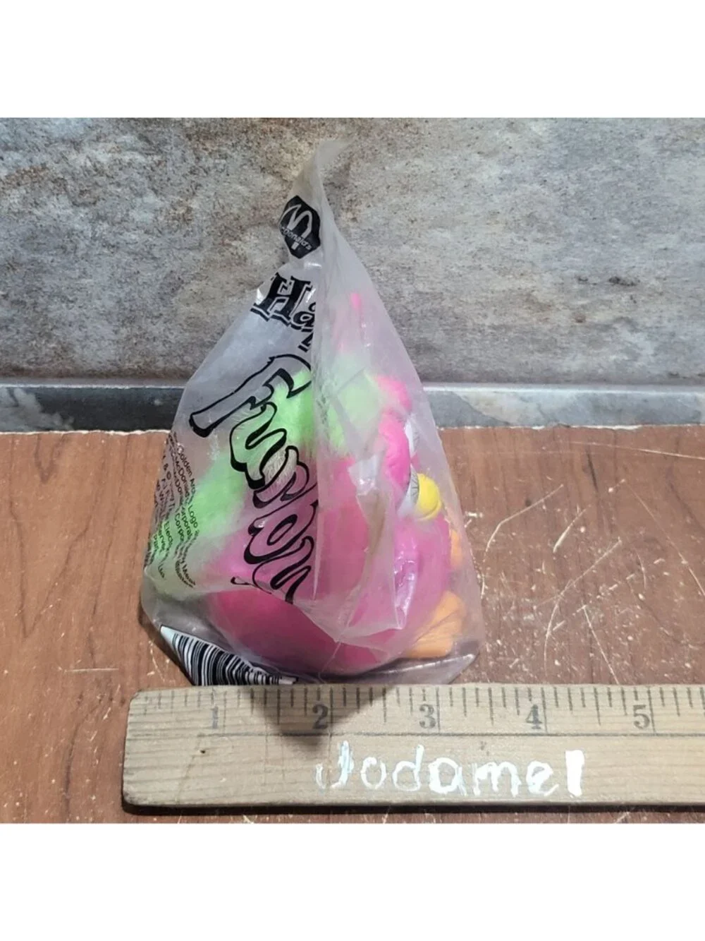 McDonalds Happy Meal Pink Green Furby Toy 1998 Sealed Original Plastic Packaging